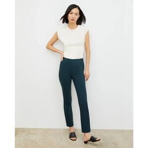 M.M. Lafleur Womens Designer Deep Sea Power Stretch Foster Cigarette Pants US 6